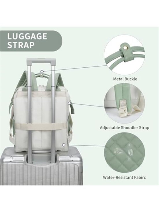 17 Inch Laptop Backpack Travel Work Business Water Resistant School Bookbag Bag